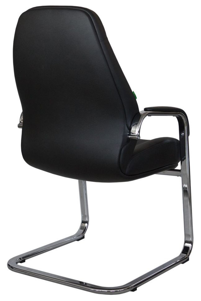 Кресло Orso-SF F385 нат.кожа чёрный (А8)