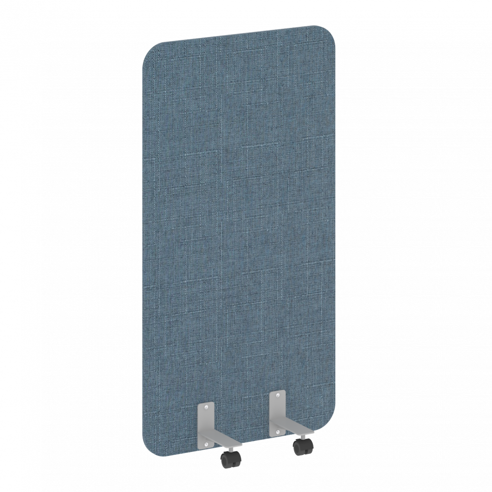 R-line soft Перегородка на металлических опорах, на роликах AP.R-80-150 Romeo 10/Металл Серый 800*28