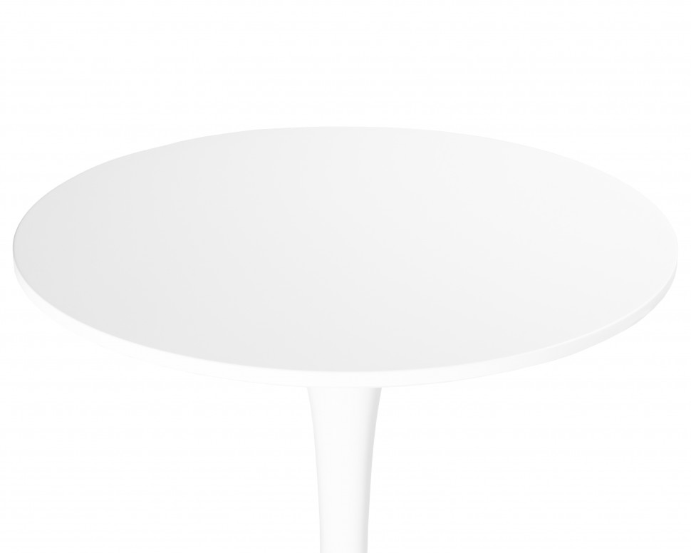 Стол барный MIA BAR, белая столешница, белое основание