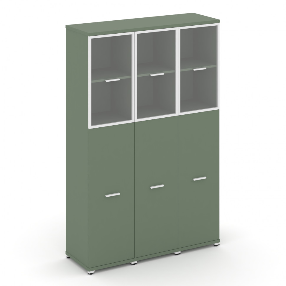 Concept Шкаф 3 узкие секции, 5 ниш CN.STU-535 RPW W Кобо/Металл Белый/Прозрачный 1252*420*1922 Concept Шкаф 3 узкие секции, 5 ниш CN.STU-535 RPW W Кобо/Металл Белый/Прозрачный 1252*420*1922