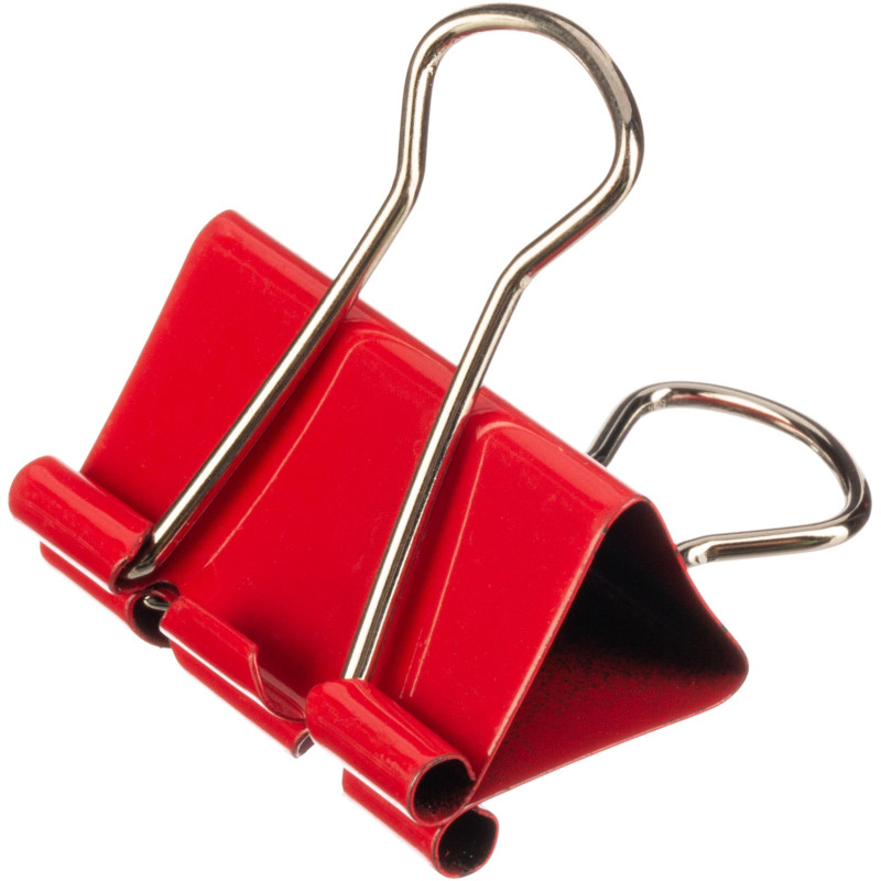 Зажимы для бумаг Attache Selection, 32мм, 24 шт, цветные, пласт.уп