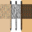 Карандаш чернографитный BRAUBERG "WORDS", 1 шт., HB, с ластиком, корпус ассорти, 181771