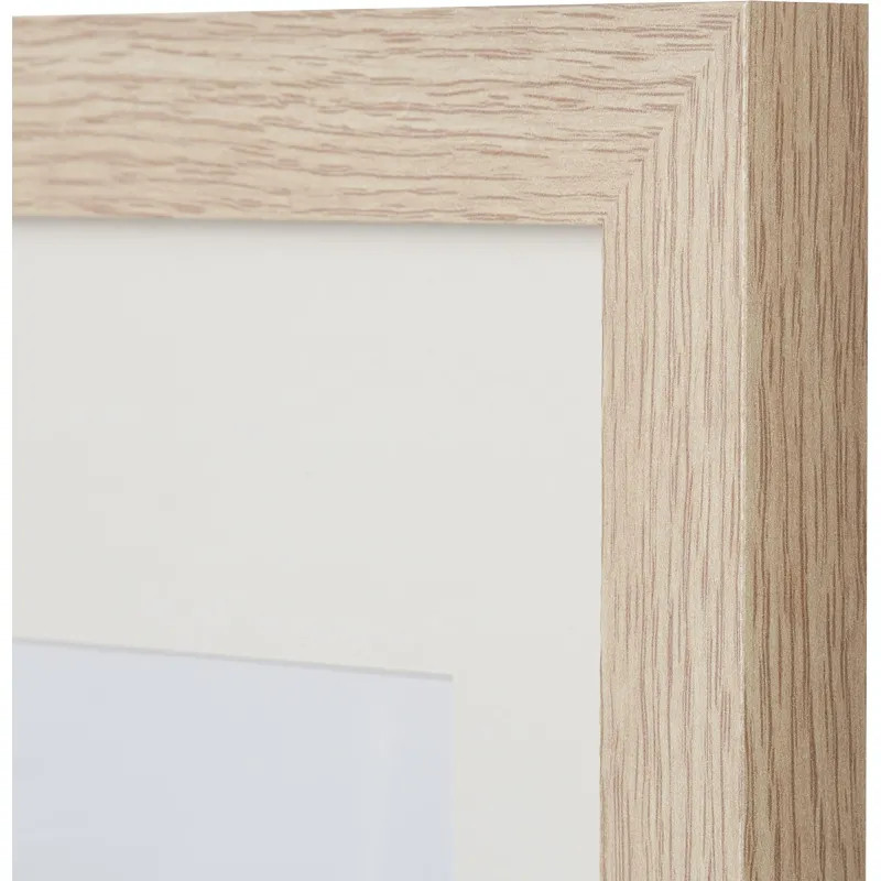 Рамка с паспарту А4 21x30 см Комус/ATTACHE МДФ багет 18мм бежевая