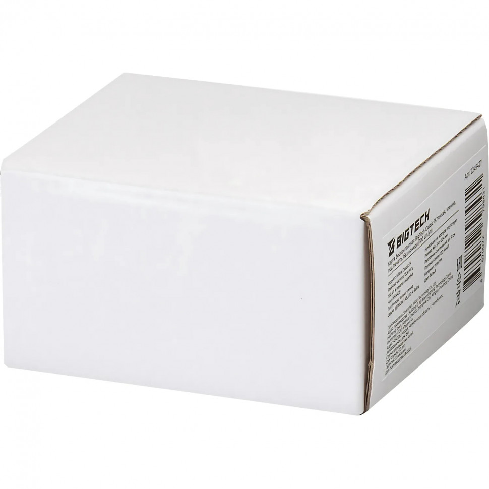 Карта бесконтакт Bigtech Mifare Classic 1K тон чт под печ. без ном 100шт/уп