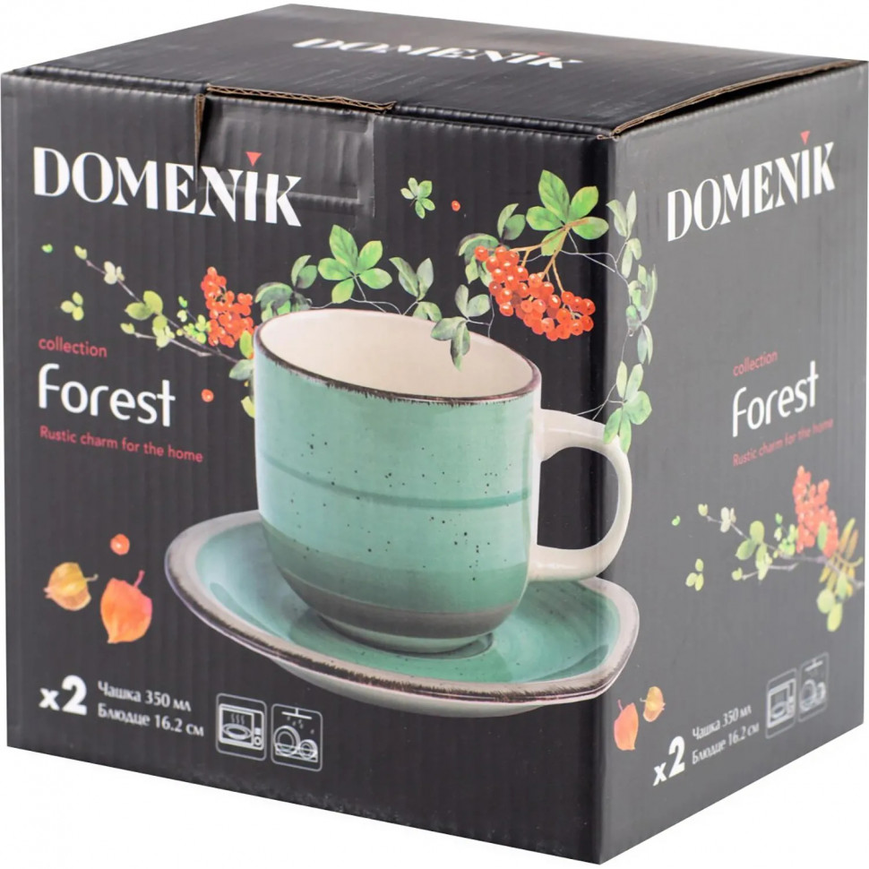 Набор чайный FOREST 350мл 4пр на 2 персоны