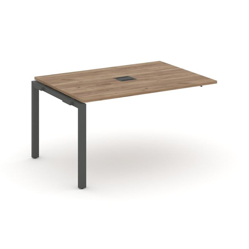 Style Project Проходной наб. элем. перег. стола SN-59P.NSPRG-004 Дуб Табак/Металл Антрацит 1580*980*