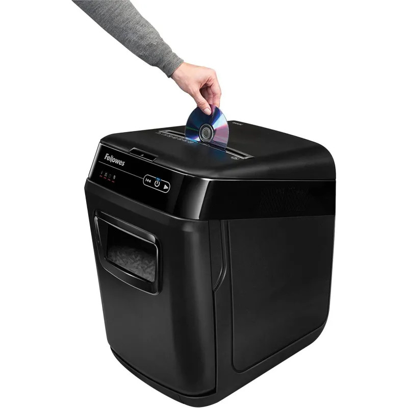 Шредер (уничтожитель) Fellowes AutoMax 200C, 4ур.секр., 12лист, 32л