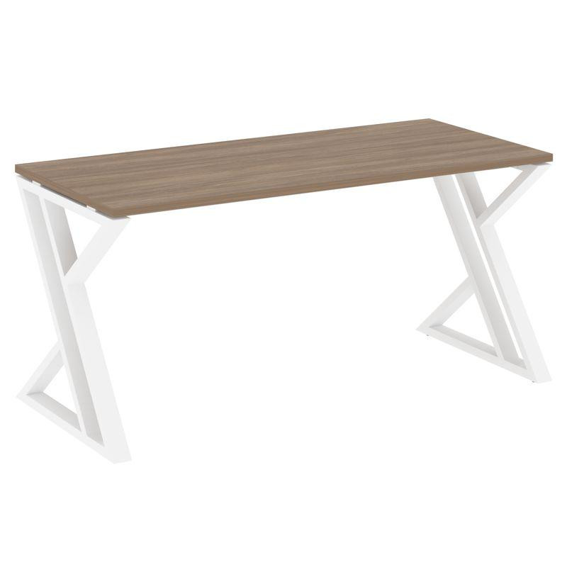 Loft Стол рабочий VR.L-SRZ-4.7 Дуб Аризона/Металл Белый 1580*720*750 Loft Стол рабочий VR.L-SRZ-4.7 Дуб Аризона/Металл Белый 1580*720*750