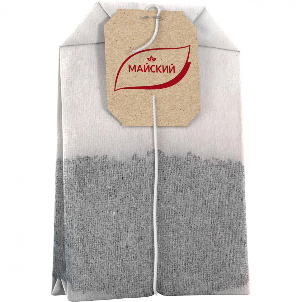 Чай Майский Ароматный Бергамот черный, аромат, в пакектиках 1,5гx100шт