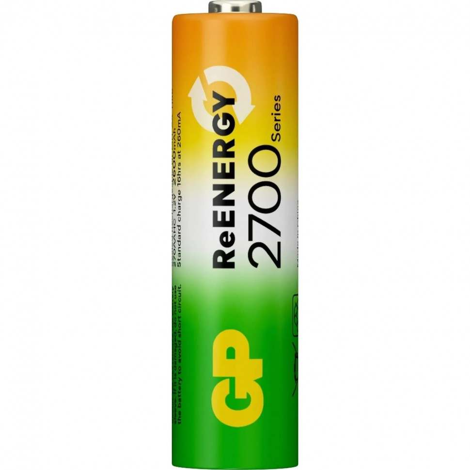 Аккумулятор GP 2600mAh AA 270AAHC4/2-2CR6/ 270AAHC4/2RSY-2CRCB6 бл/6шт Аккумулятор GP 2600mAh AA 270AAHC4/2-2CR6/ 270AAHC4/2RSY-2CRCB6 бл/6шт