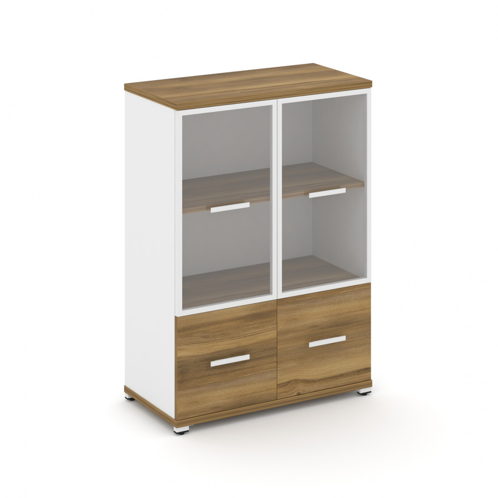 Concept Шкаф 1 широкая секция, 3 ниши CN.STS-312 RPW W Сандал Янтарный/Белый Бриллиант/Металл Белый/ Concept Шкаф 1 широкая секция, 3 ниши CN.STS-312 RPW W Сандал Янтарный/Белый Бриллиант/Металл Белый/