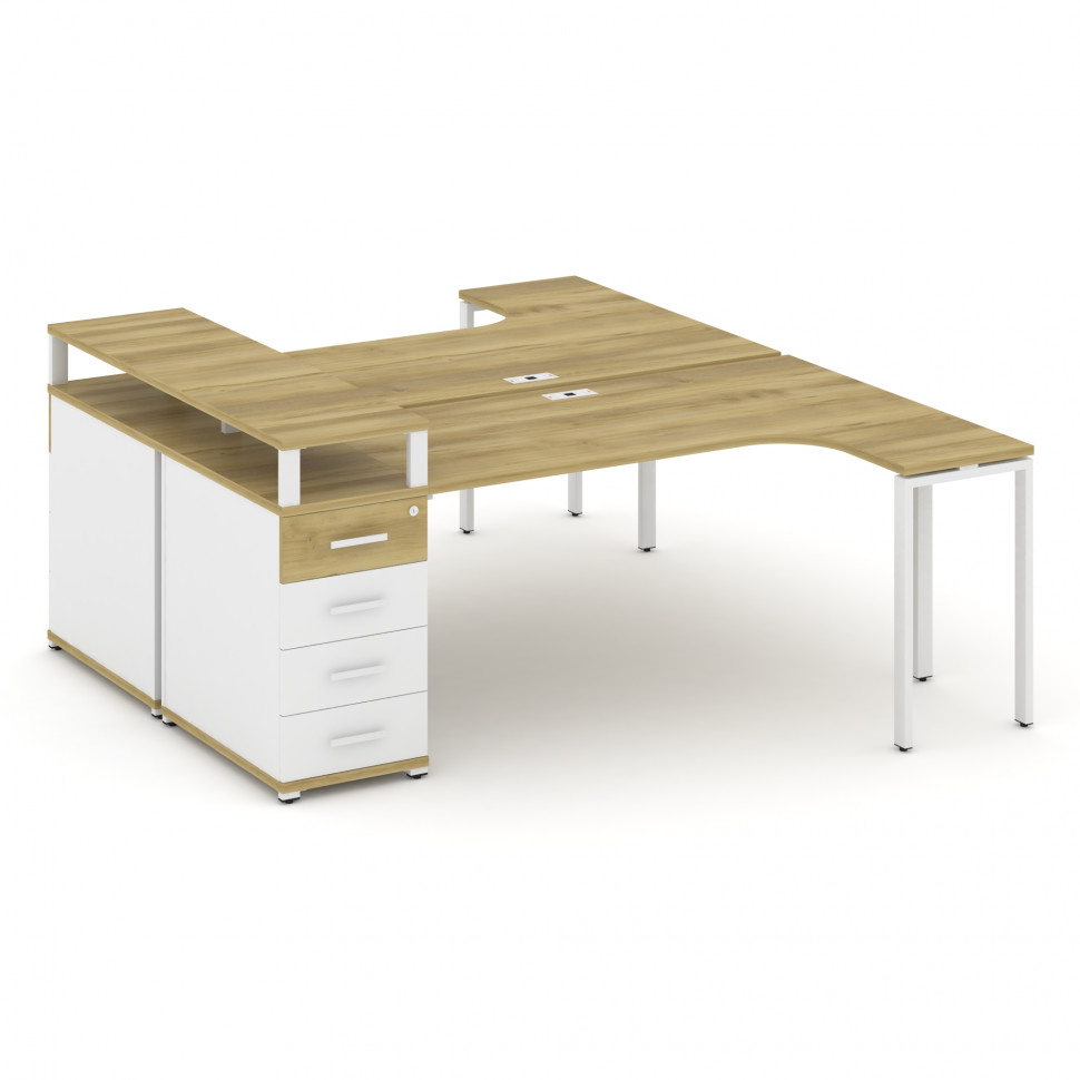 Concept Рабочая станция CN.DSA-406 W Дуб Винченцо/Белый Бриллиант/Металл Белый 2000*1180*917 Concept Рабочая станция CN.DSA-406 W Дуб Винченцо/Белый Бриллиант/Металл Белый 2000*1180*917