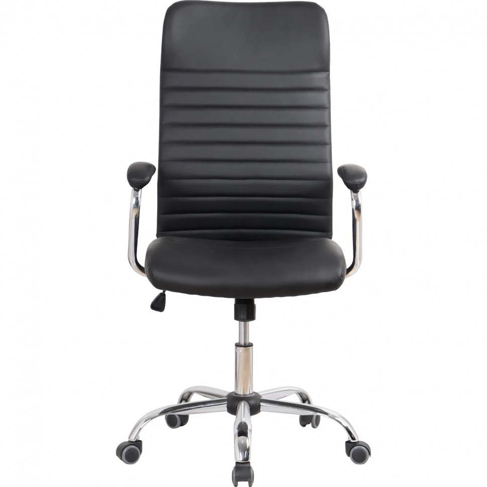 Кресло BN_SH_EChair-580 TPU кожзам черный, хром