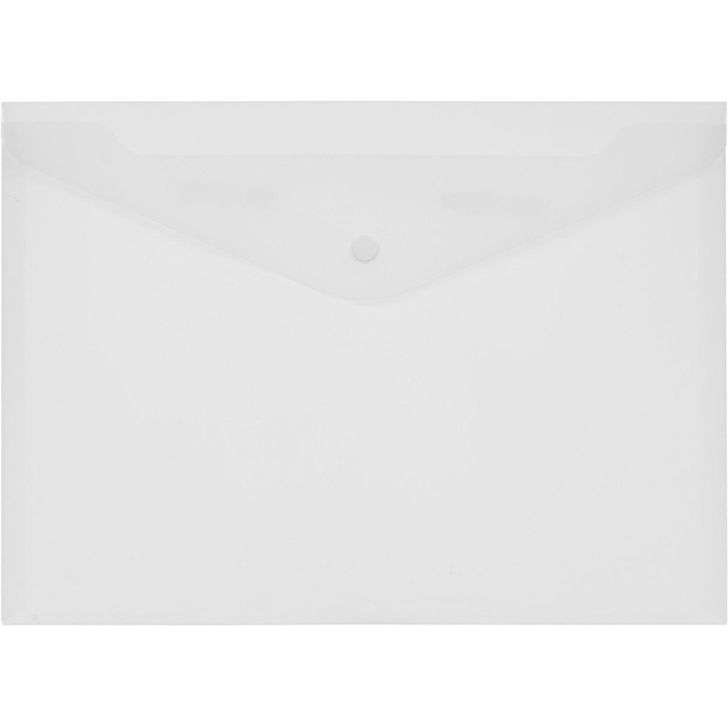 Папка-конверт на кнопке КНК 180 матовый 10шт/уп