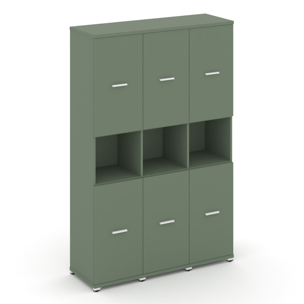 Concept Шкаф 3 узкие секции, 5 ниш CN.STU-533 W Кобо/Металл Белый 1252*420*1922 Concept Шкаф 3 узкие секции, 5 ниш CN.STU-533 W Кобо/Металл Белый 1252*420*1922