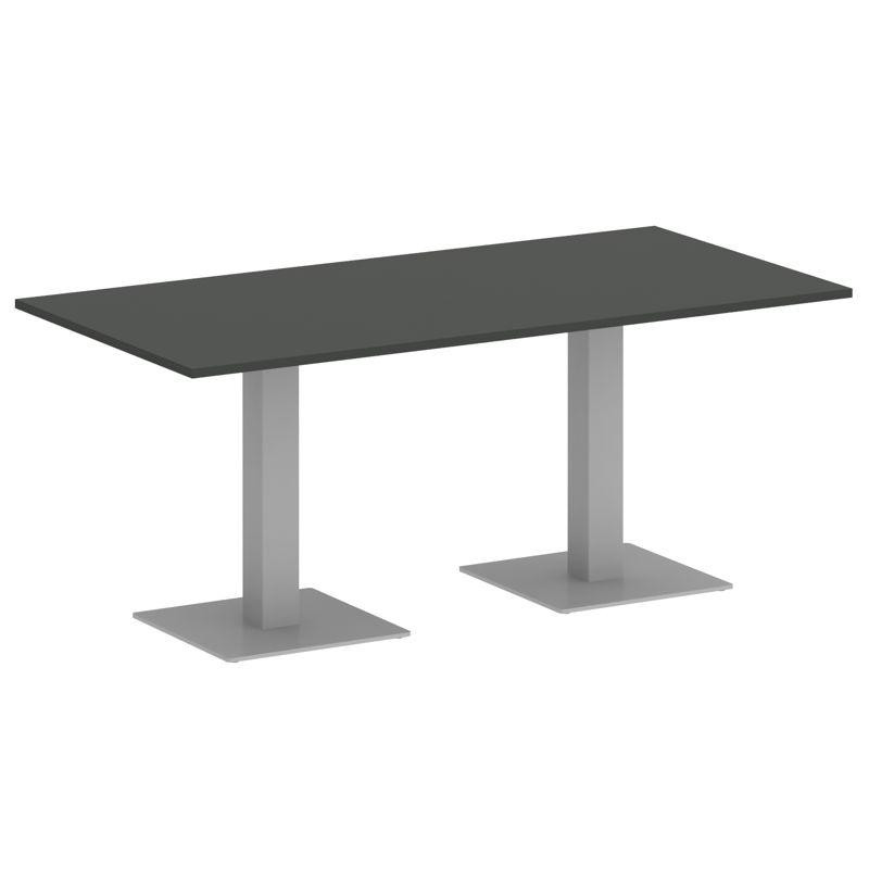 Riva Стол прямоугольный А.СПРГ-4 Антрацит NEW/Металл Серый 1800*900*750
