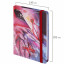 Скетчбук, белая бумага 120 г/м2, 145х203 мм, 80 л., резинка, твердый, BRAUBERG ART DEBUT "Фламинго", 114584