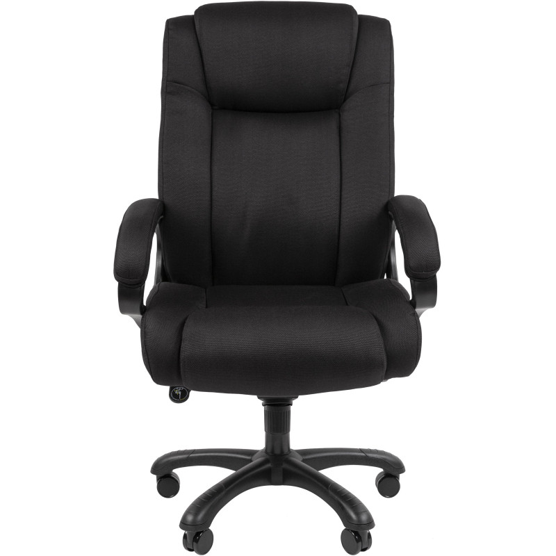 Кресло VT_Chairman 410 ткань SX черный (черный пластик)