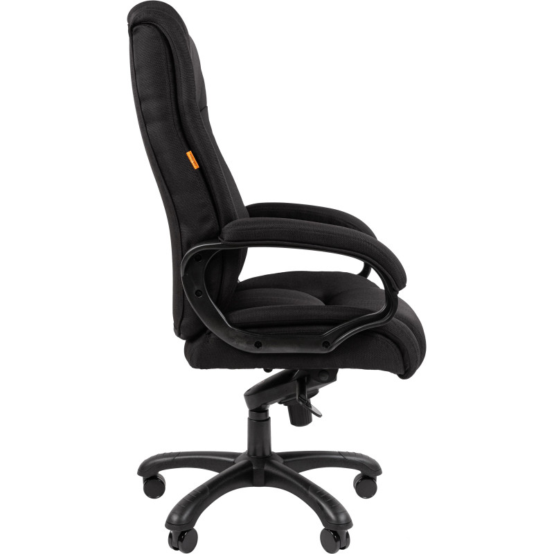 Кресло VT_Chairman 410 ткань SX черный (черный пластик)