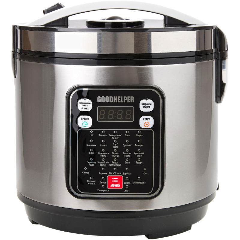 Мультиварка GOODHELPER МС-5200, 5л, 900 Вт, 32 программы Мультиварка GOODHELPER МС-5200, 5л, 900 Вт, 32 программы