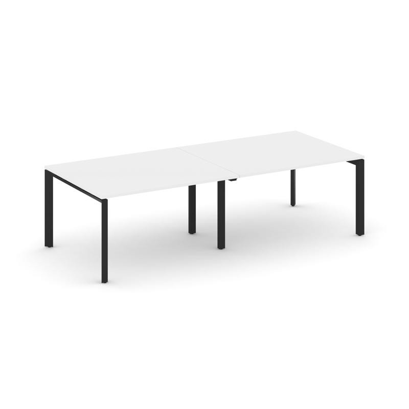 Style Project Стол переговорный SN-59P.SPRG-042.3 Белый/Металл Черный 2360*1180*750