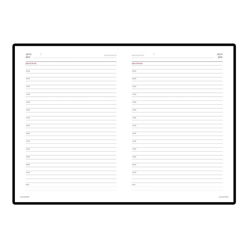 Ежедневник недатированный А5 145 х 205 мм Leader бордовый 272 стр. 3-129/07