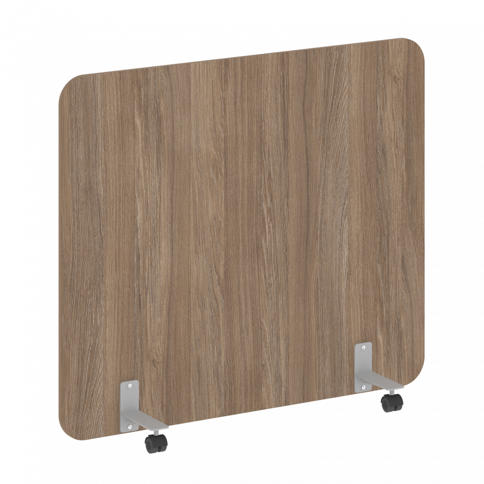 R-line Перегородка на металлических опорах, на роликах DP.R-140-120 Дуб Аризона/Металл Серый 1400*18