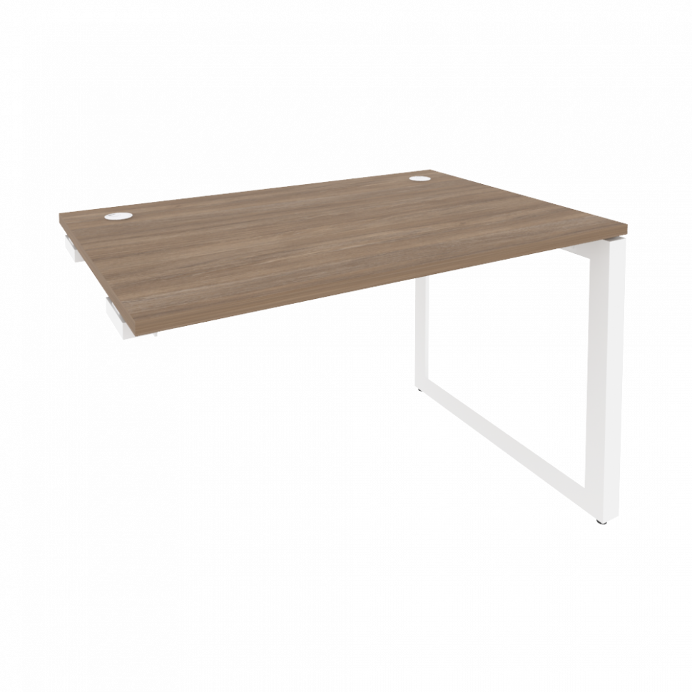 Onix Стол-приставка на О-образном м/к к опорным элементам O.MO-SPR-2.8 Дуб Аризона/Металл Белый 1180