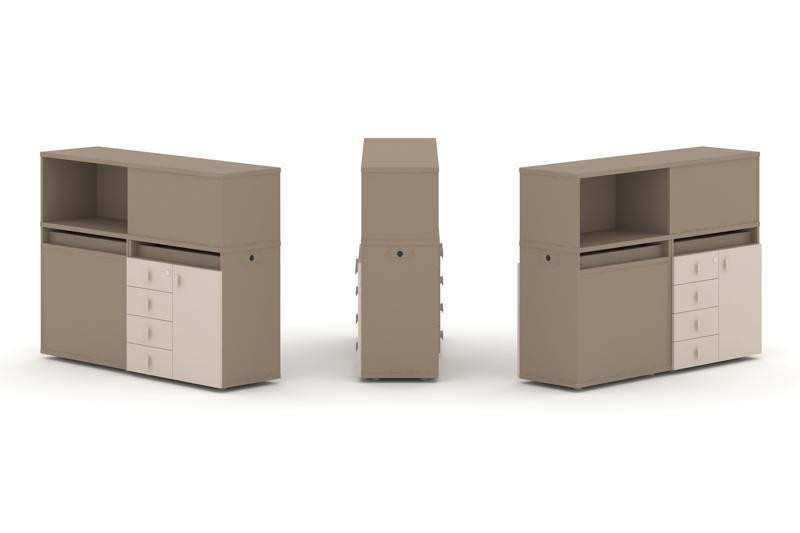 Estetica Набор №16. Тумба двойная+низкая надставка ES.NB.2N-16 Латте/Капучино 1500*410*1135 Estetica Набор №16. Тумба двойная+низкая надставка ES.NB.2N-16 Латте/Капучино 1500*410*1135