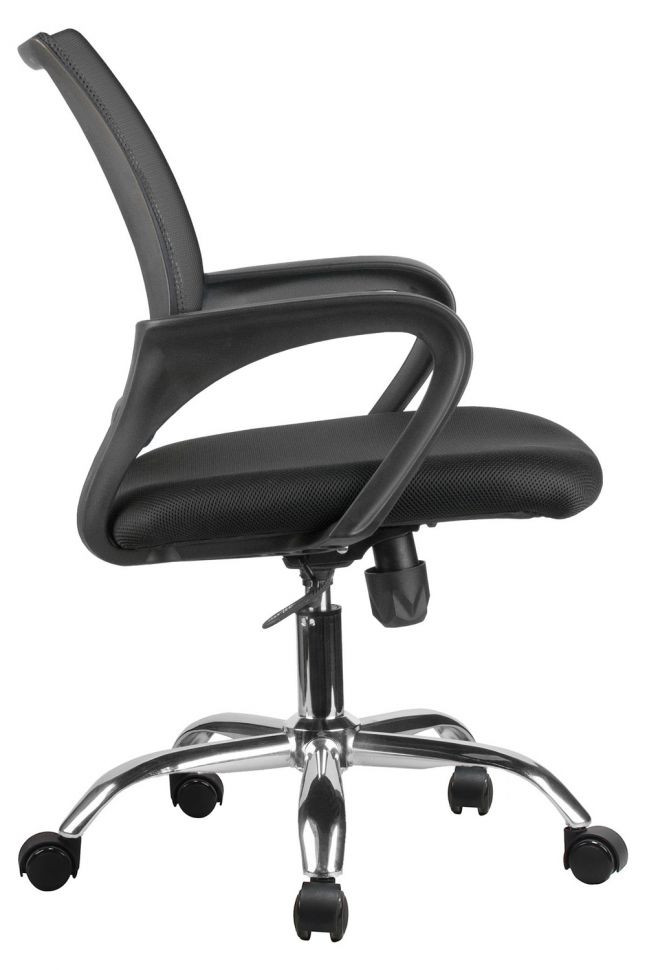 Кресло RCH 8085JE Чёрная сетка/Хром крестовина