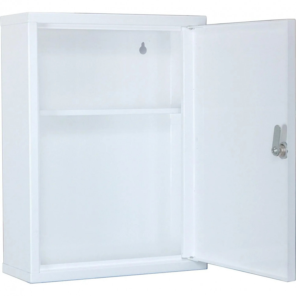 Аптечка металлическая Мн АУ-1 белая, ключ.замок, 300х120х400