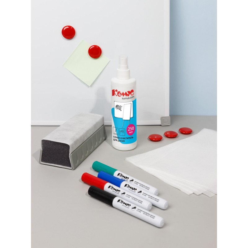 Спрей для чистки маркерных досок Комус 125 мл