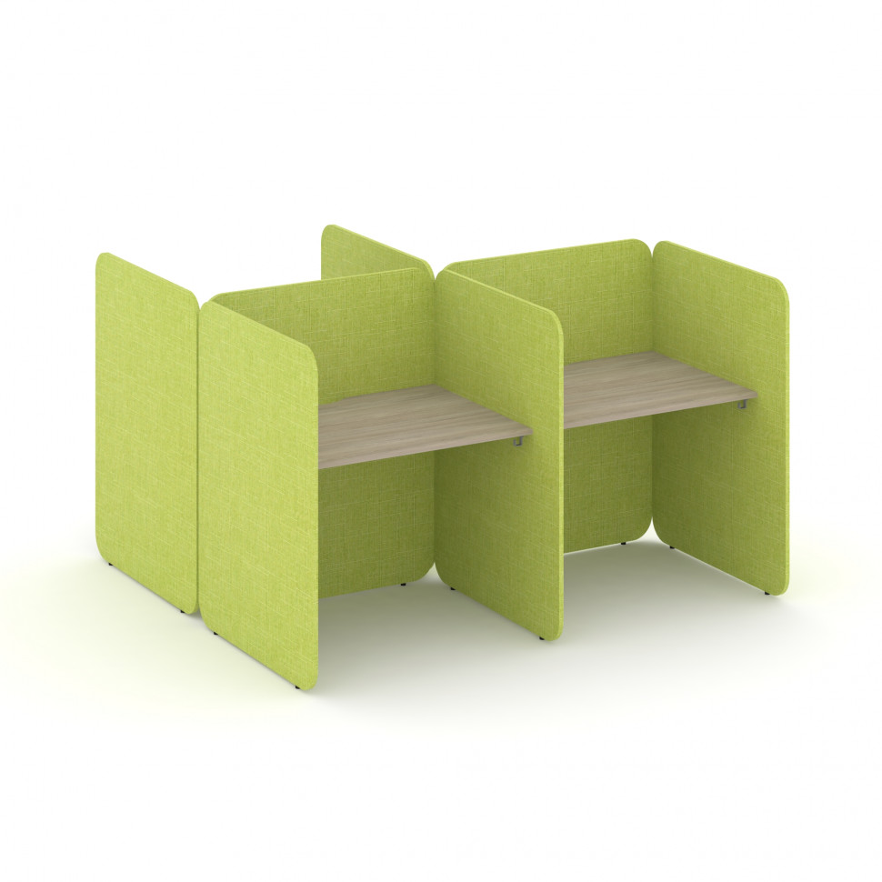 Call center Комплект №17 KC.K-017 Дуб Аттик/Romeo 07 2014*1800*1200