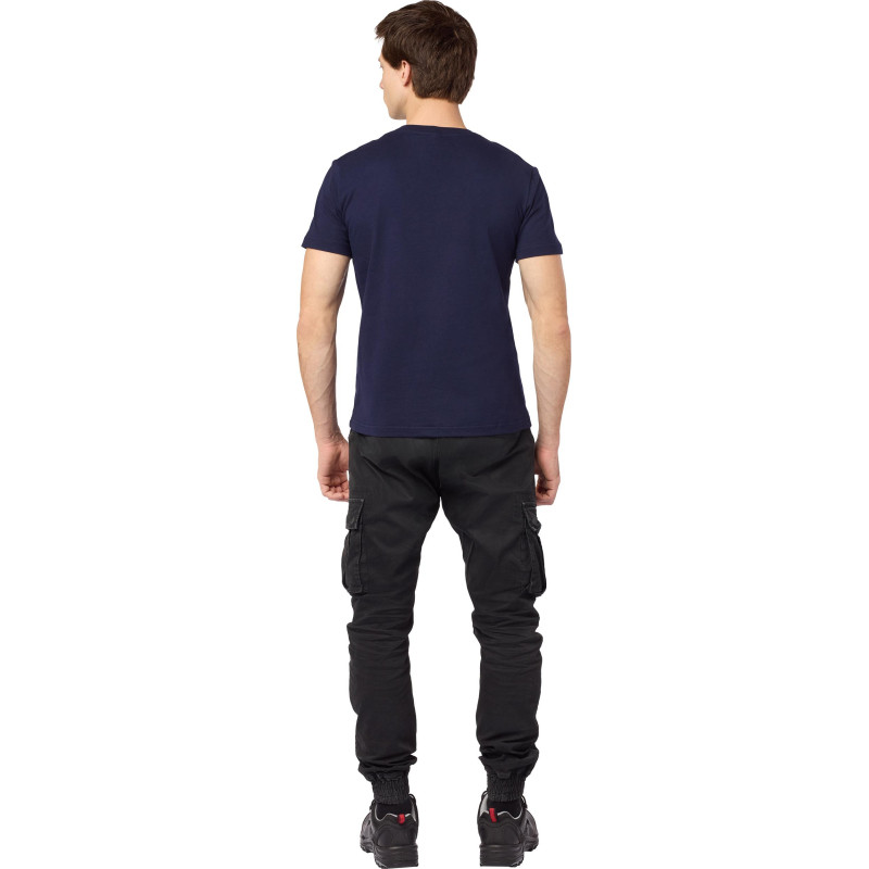 Футболка (160 г.) с кор.рукавом т.-син.(L)