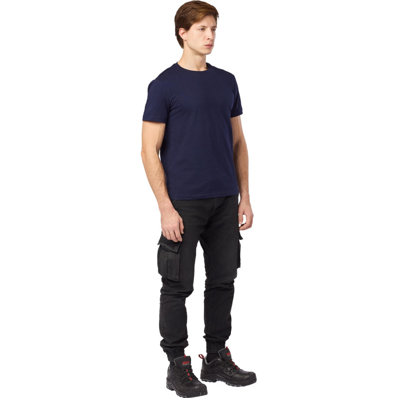 Футболка (160 г.) с кор.рукавом т.-син.(L)