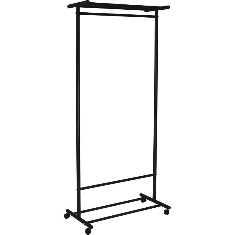 Вешалка МЕ_напольная М 9, колеса, чёрный