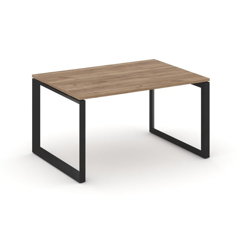 Style Project Стол переговорный SN-59O.SPRG-003.3 Дуб Табак/Металл Черный 1380*980*750