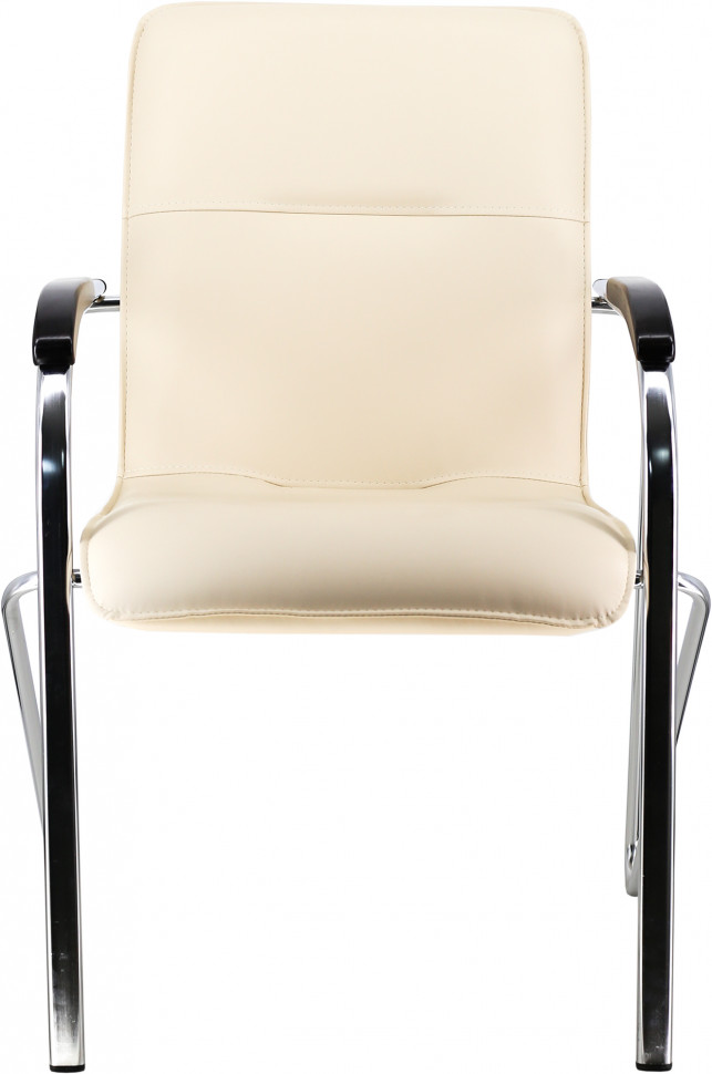 Кресло Everprof Samba (Самба) Wood CF Экокожа Бежевый