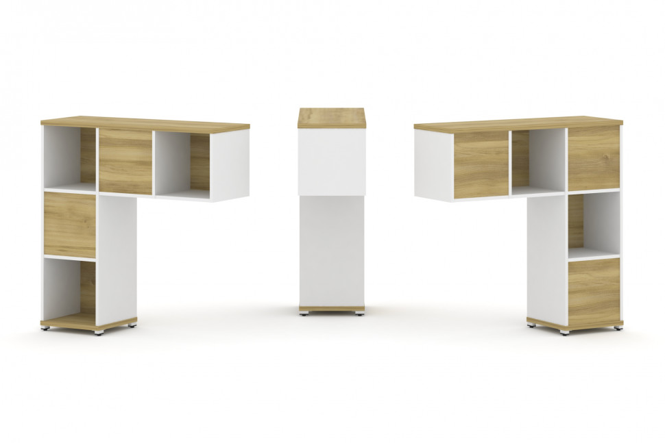 Concept Надставка низкая CN.DNN-001 Дуб Винченцо/Белый Бриллиант/Металл Белый 1099*365*1130 Concept Надставка низкая CN.DNN-001 Дуб Винченцо/Белый Бриллиант/Металл Белый 1099*365*1130