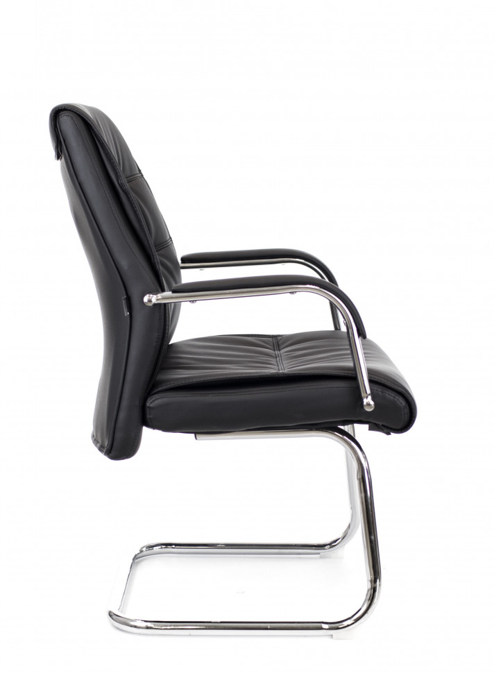 Кресло Everprof Bond (Бонд) CF Экокожа Черный