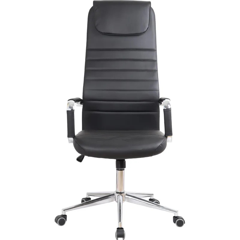 Кресло BN_SH_EChair-565 TPU кожзам черный, хром