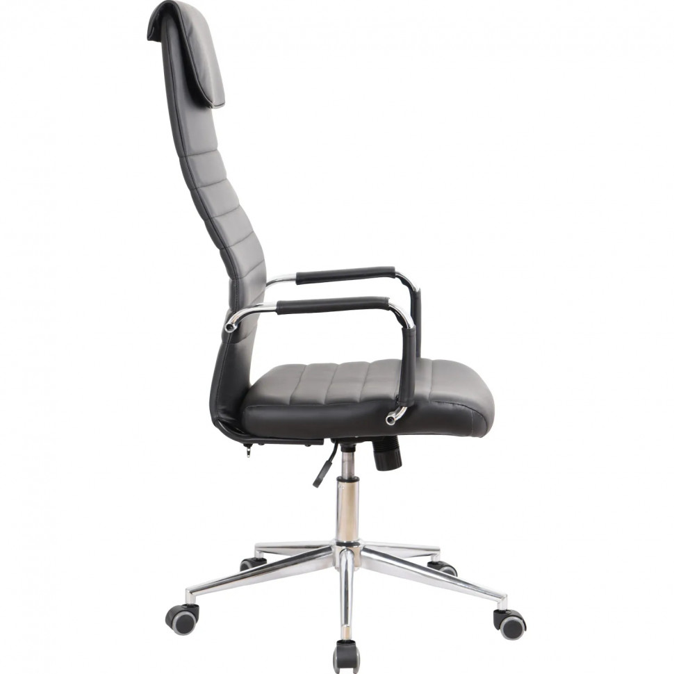 Кресло BN_SH_EChair-565 TPU кожзам черный, хром