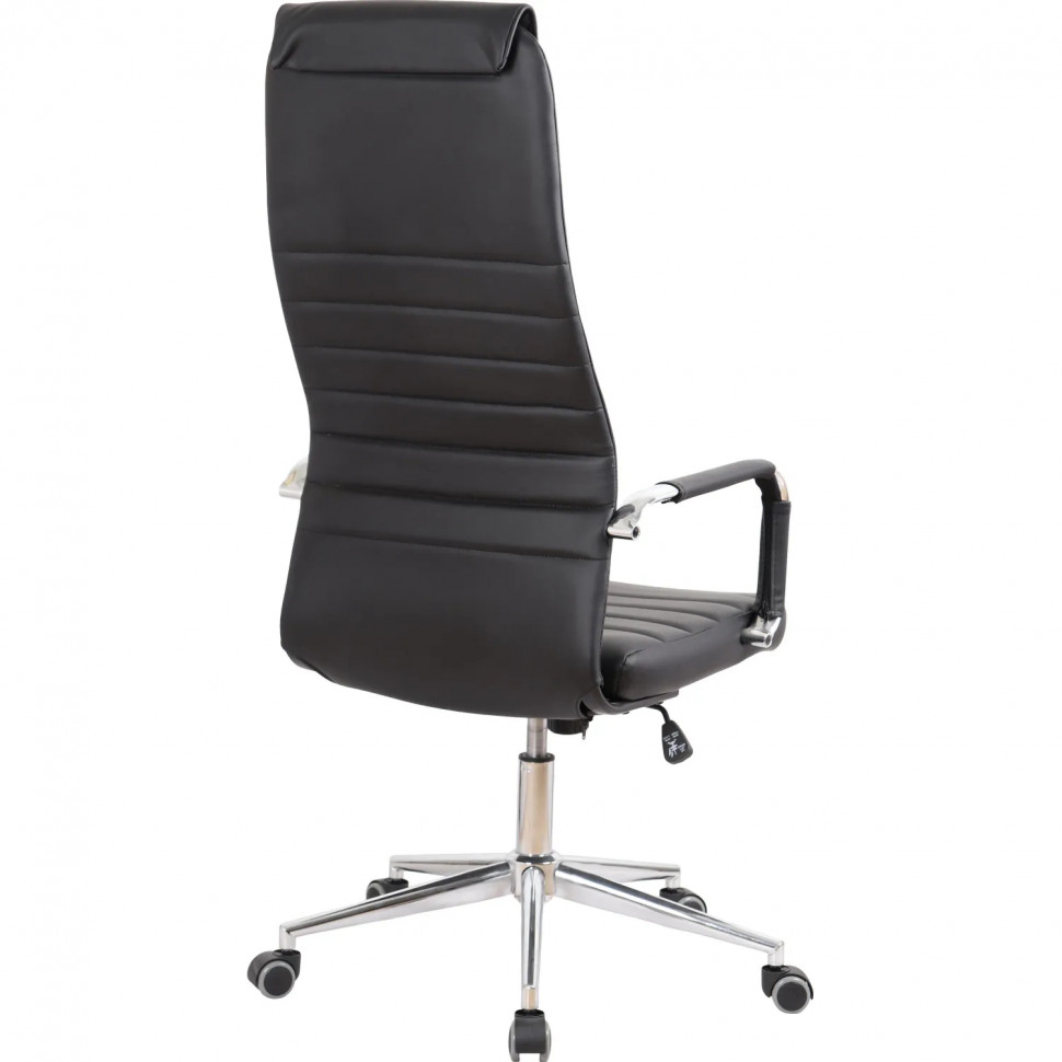 Кресло BN_SH_EChair-565 TPU кожзам черный, хром