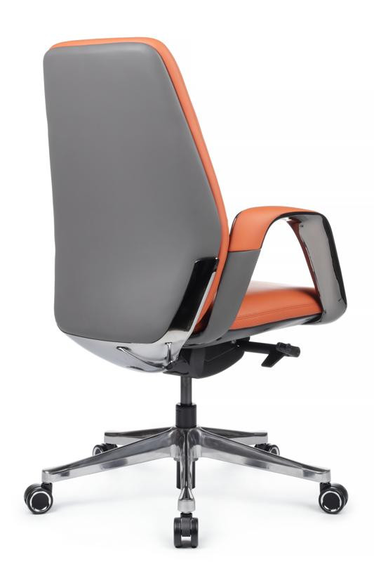 Кресло Napoli-M YZPN-YR021 Оранжевый/Серый