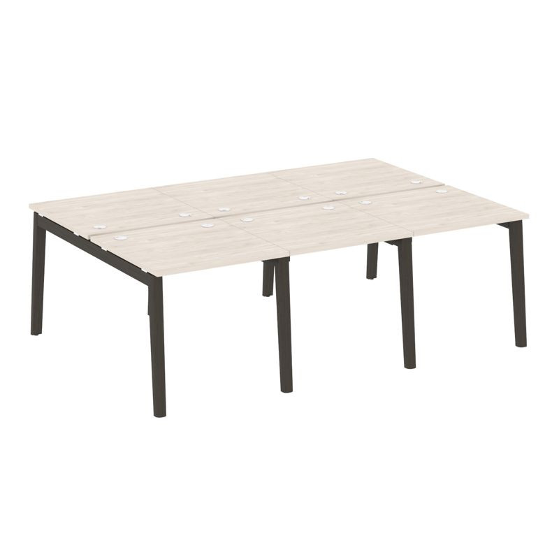 Onix Wood Рабочая станция OW.D.RS-6.0.8 Денвер Светлый/Дуб Темный/Металл Антрацит 2340*1635*750