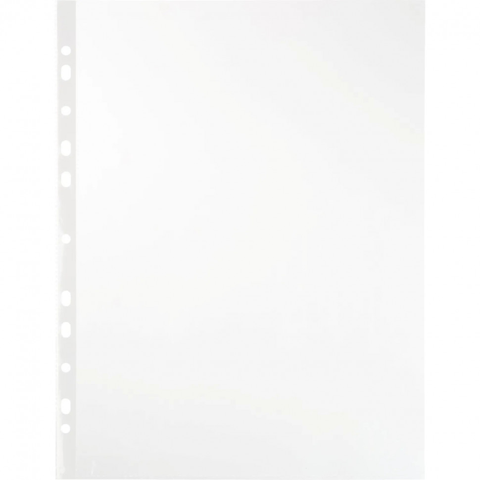 Файл-вкладыш А4 45 мкм Выбор есть Элементари, гладкий, с перф., 100шт/уп