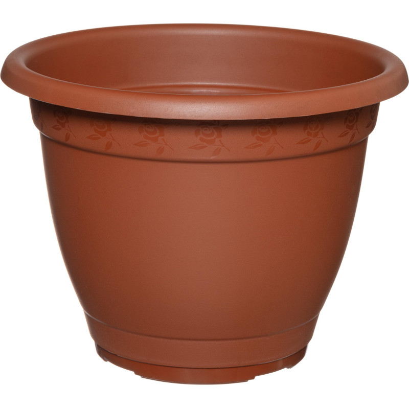 Горшок для цветов Борнео D 430 mm, 25,8л  терракотовый ING42043FТР