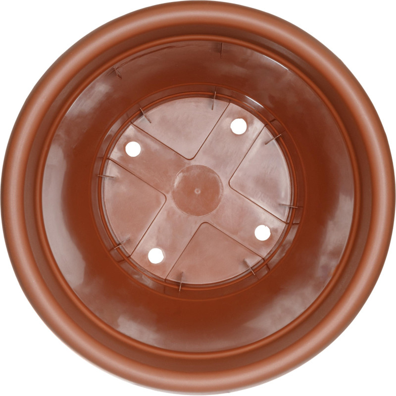 Горшок для цветов Борнео D 430 mm, 25,8л  терракотовый ING42043FТР