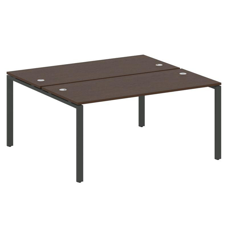 Metal System Рабочая станция на П-образном м/к БП.РАС-СП-2.4 Венге Цаво/Металл Антрацит 1600*1475*75 Metal System Рабочая станция на П-образном м/к БП.РАС-СП-2.4 Венге Цаво/Металл Антрацит 1600*1475*75