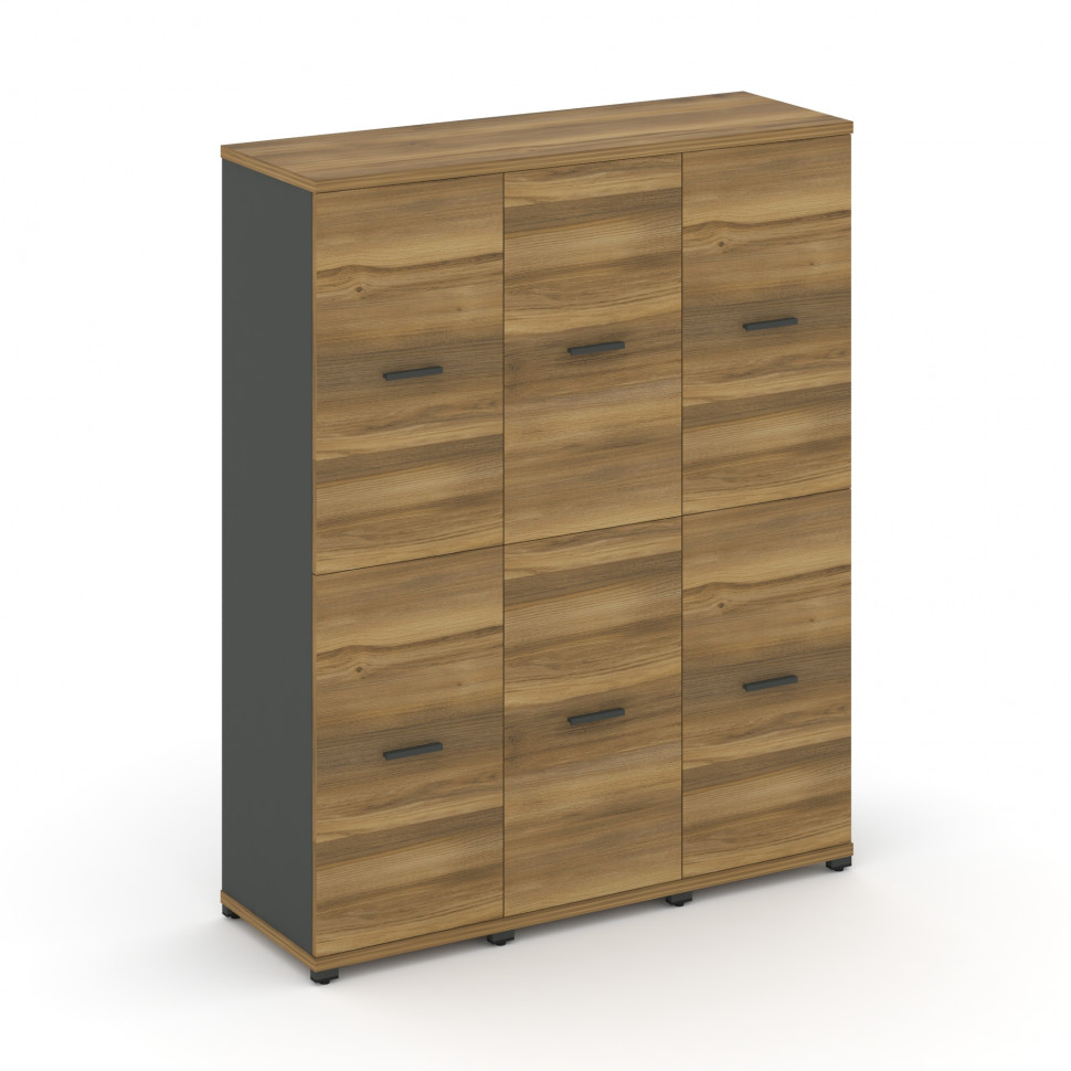 Concept Шкаф 3 узкие секции, 4 ниши CN.STU-432 A Сандал Янтарный/Антрацит/Металл Антрацит 1252*420*1 Concept Шкаф 3 узкие секции, 4 ниши CN.STU-432 A Сандал Янтарный/Антрацит/Металл Антрацит 1252*420*1